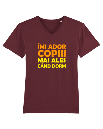 IMI ADOR COPIII, MAI ALES CAND DORM Burgundy