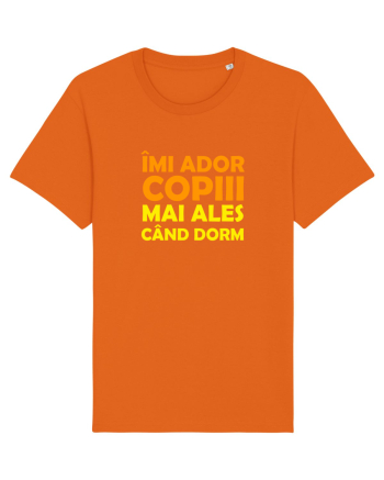IMI ADOR COPIII, MAI ALES CAND DORM Bright Orange