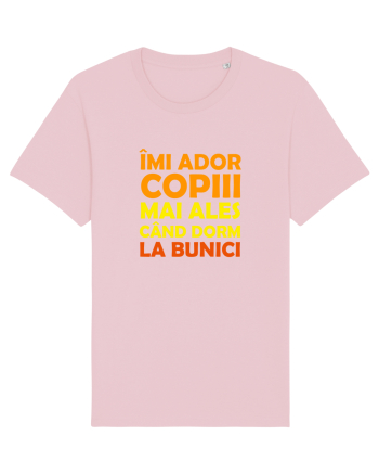 IMI ADOR COPIII, MAI ALES CAND DORM LA BUNICI Cotton Pink