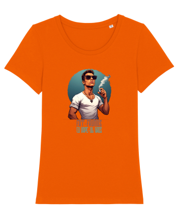 FAT FRUMOS CU VAPE-UL GROS Bright Orange