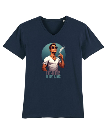 FAT FRUMOS CU VAPE-UL GROS French Navy