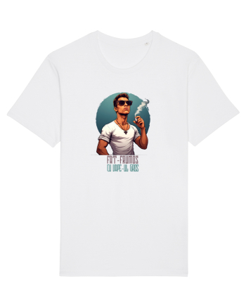 FAT FRUMOS CU VAPE-UL GROS White