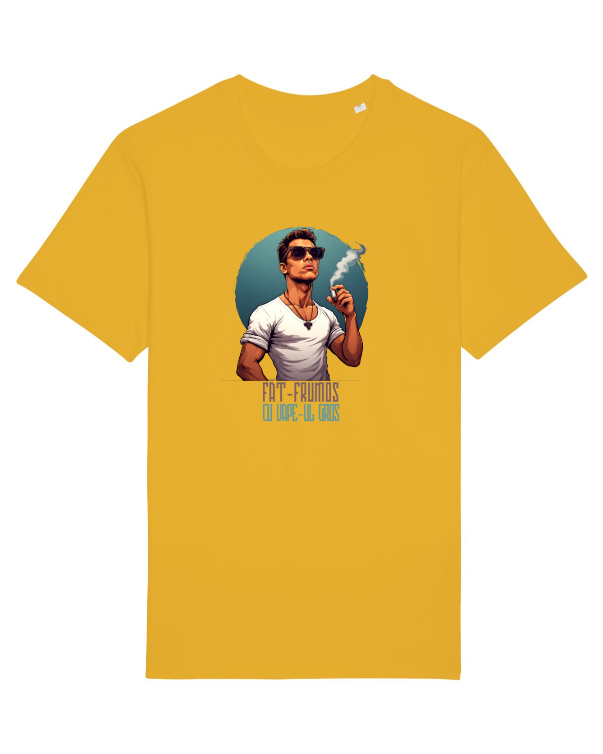 Tricou mânecă scurtă Unisex Rocker Spectra Yellow