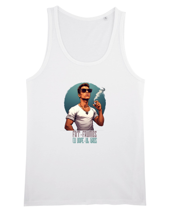 FAT FRUMOS CU VAPE-UL GROS White
