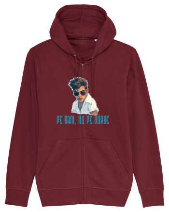 PE BANI, NU PE VORBE Burgundy