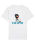 PE BANI, NU PE VORBE Tricou mânecă scurtă Unisex Rocker