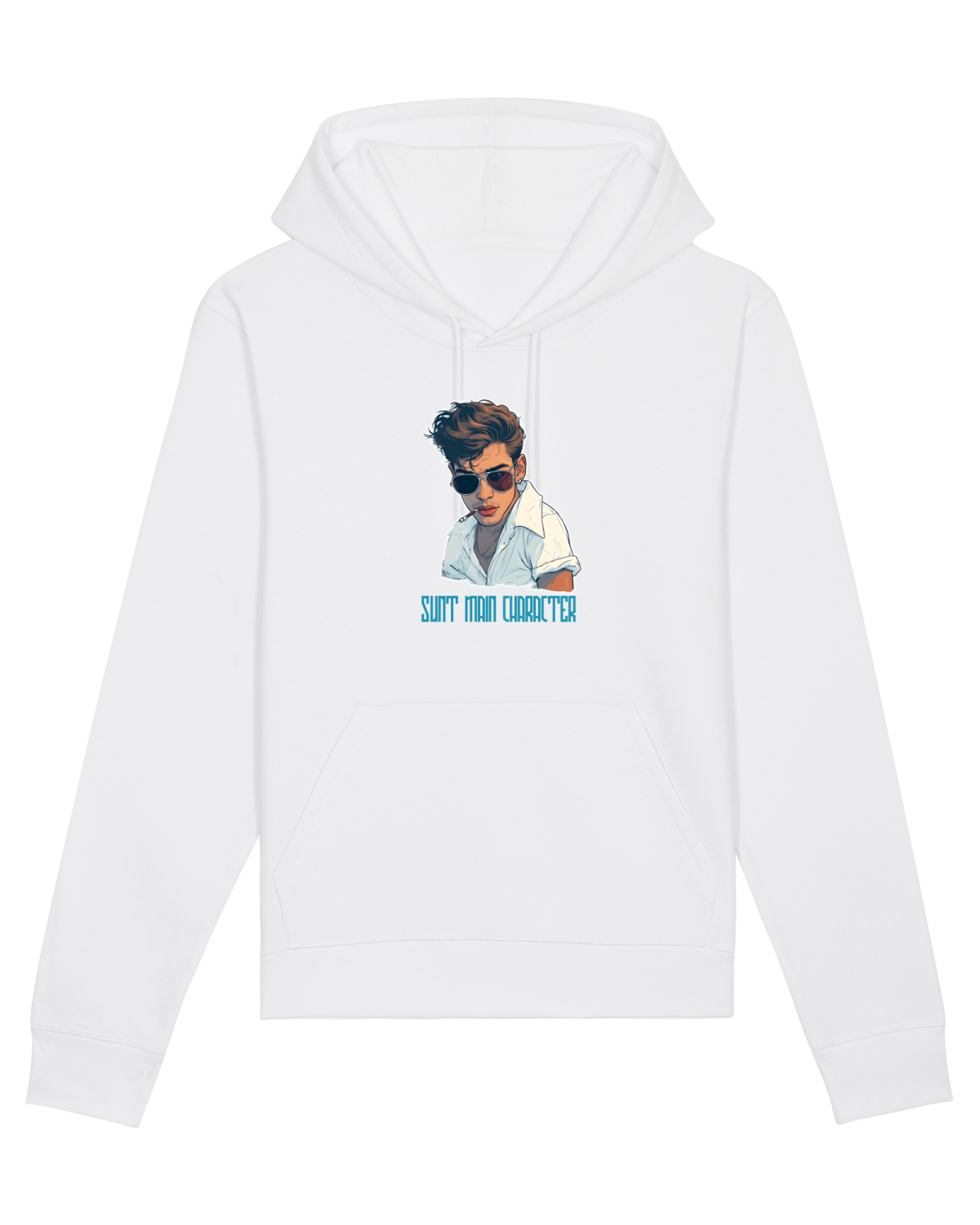 Hanorac Unisex Drummer White