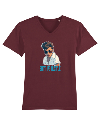 SUNT PE HUSTLE Burgundy