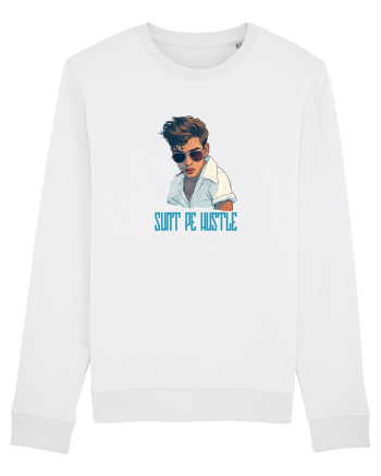 SUNT PE HUSTLE White