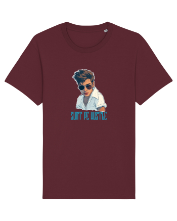 SUNT PE HUSTLE Burgundy