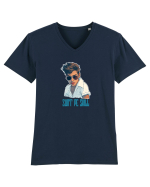 SUNT PE SKILL Tricou mânecă scurtă guler V Bărbat Presenter