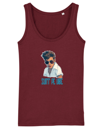 SUNT PE VIBE Burgundy