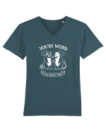 You’re Weird. I’ll Keep You Tricou mânecă scurtă guler V Bărbat Presenter
