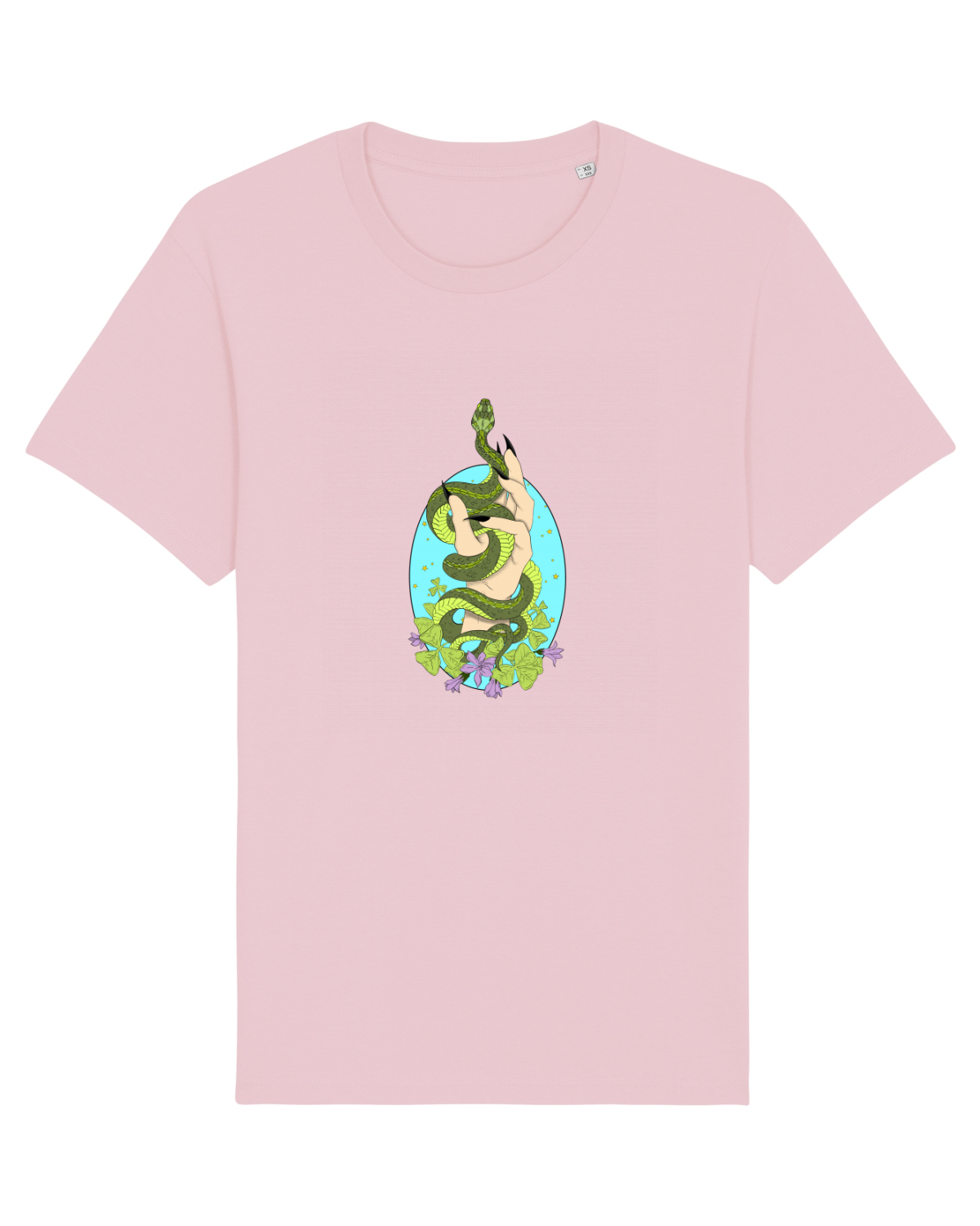 Tricou mânecă scurtă Unisex Rocker Cotton Pink
