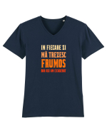 IN FIECARE ZI MA TREZESC FRUMOS, DAR AZI AM EXAGERAT Tricou mânecă scurtă guler V Bărbat Presenter