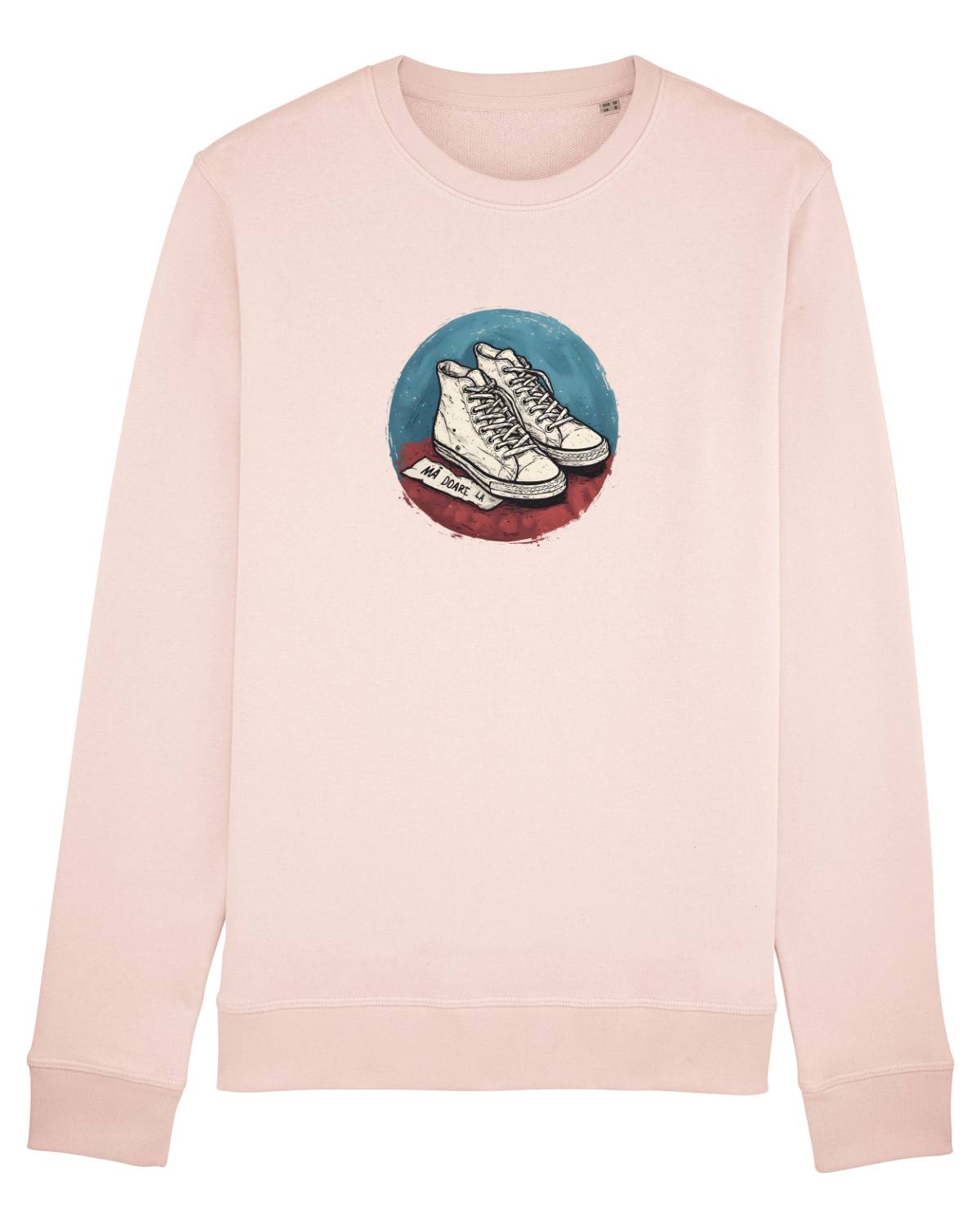 Bluză mânecă lungă Unisex Rise Candy Pink