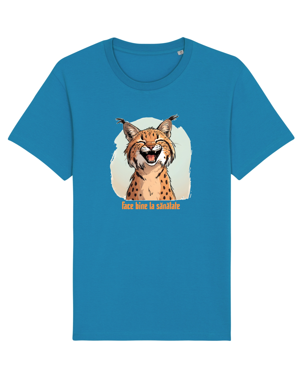 Tricou mânecă scurtă Unisex Rocker Azur