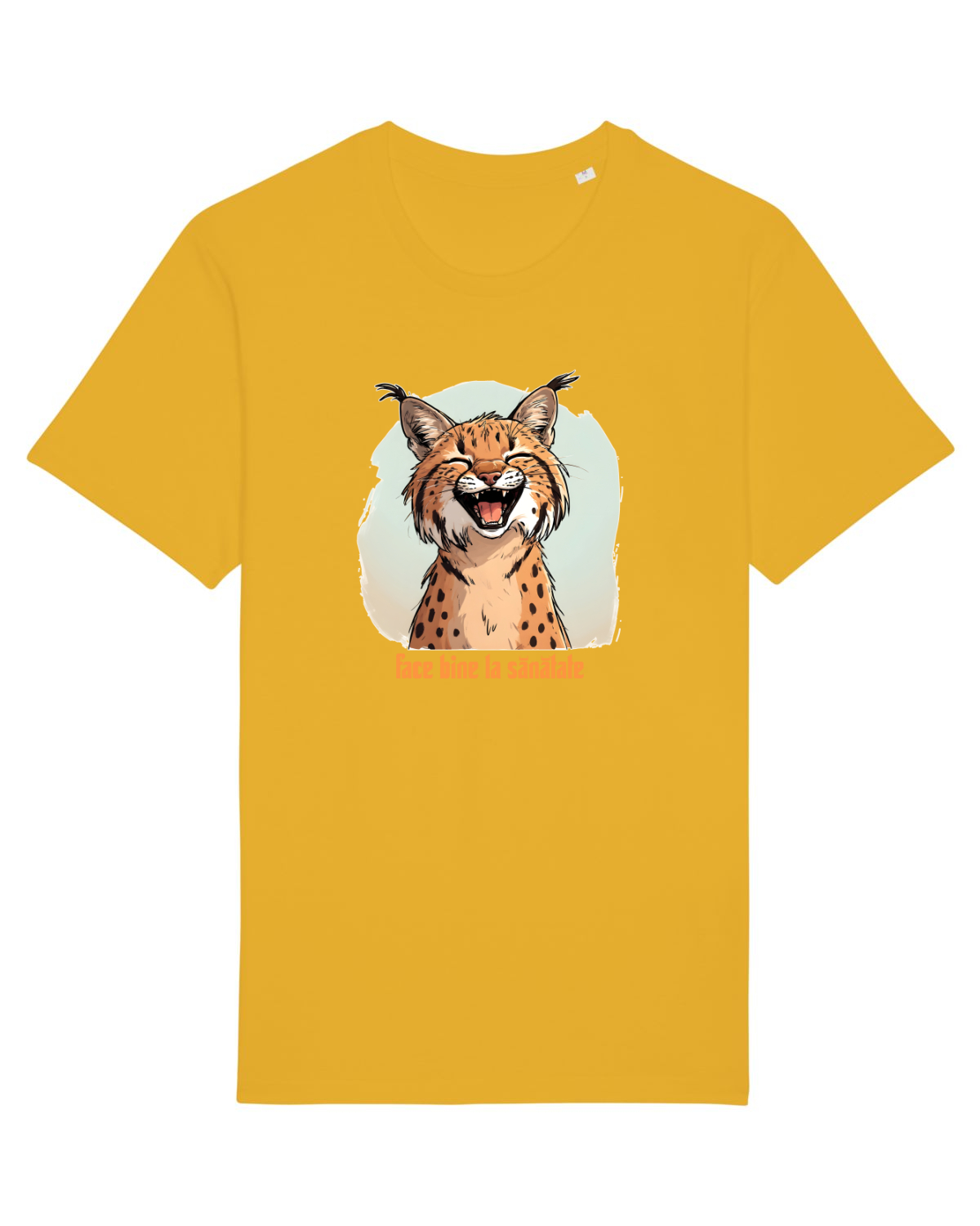 Tricou mânecă scurtă Unisex Rocker Spectra Yellow