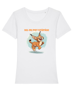 NU-MI POT STAPANI RASUL 1 Tricou mânecă scurtă guler larg fitted Damă Expresser
