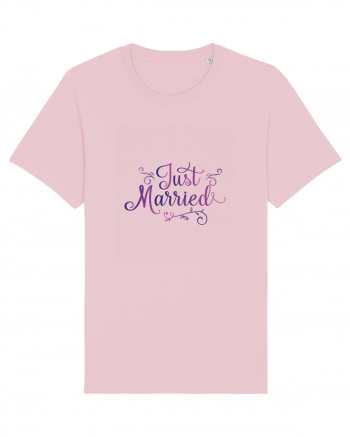 Just Married Cotton Pink