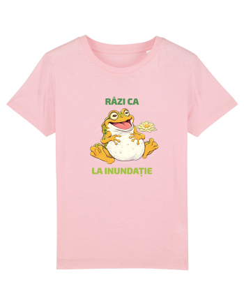 RAZI CA BROASCA LA INUNDATIE 2 Cotton Pink