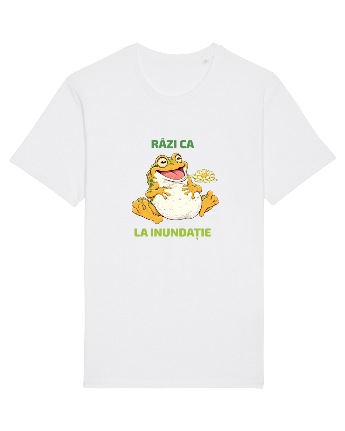 Tricou mânecă scurtă Unisex Rocker White