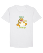 RAZI CA BROASCA LA INUNDATIE 2 Tricou mânecă scurtă guler larg Bărbat Skater
