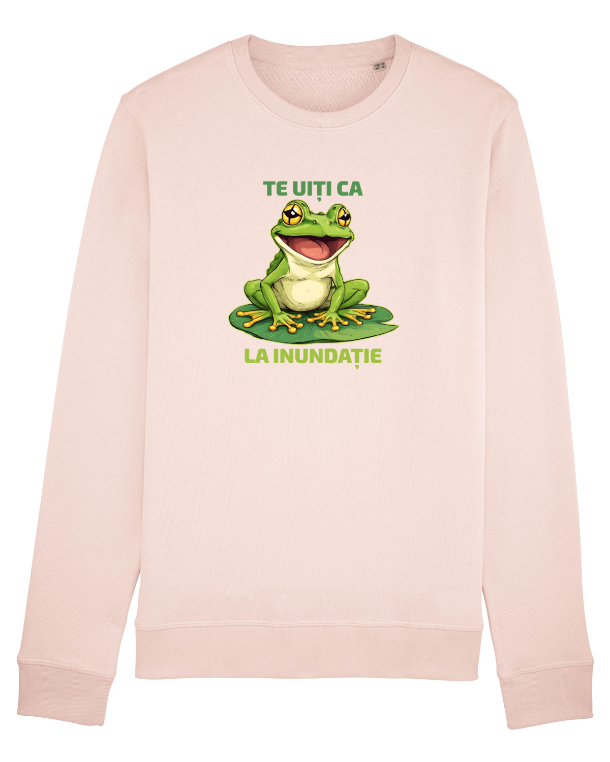 Bluză mânecă lungă Unisex Rise Candy Pink