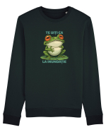 TE UITI CA BROASCA LA INUNDATIE 2 Bluză mânecă lungă Unisex Rise