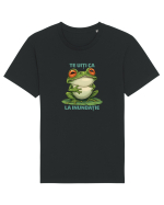 TE UITI CA BROASCA LA INUNDATIE 2 Tricou mânecă scurtă Unisex Rocker