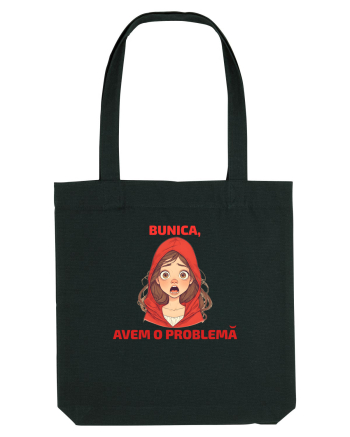 BUNICA, AVEM O PROBLEMA  - SCUFITA ROSIE Black