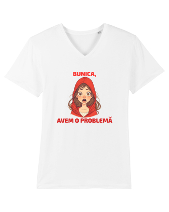 BUNICA, AVEM O PROBLEMA  - SCUFITA ROSIE White