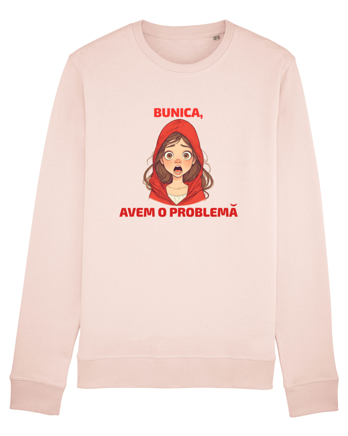 Bluză mânecă lungă Unisex Rise Candy Pink