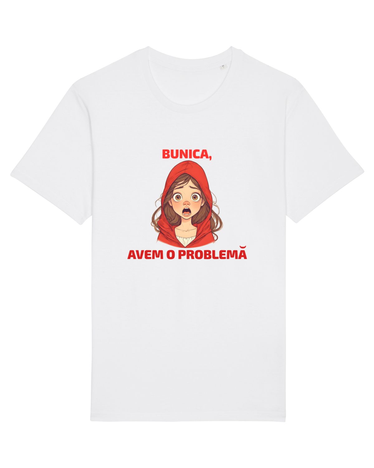 Tricou mânecă scurtă Unisex Rocker White