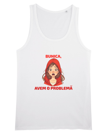 BUNICA, AVEM O PROBLEMA  - SCUFITA ROSIE White