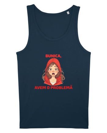BUNICA, AVEM O PROBLEMA  - SCUFITA ROSIE Navy