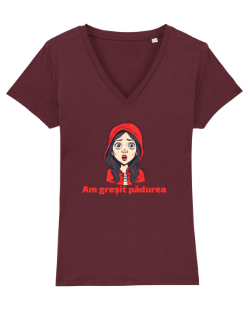AM GRESIT PADUREA  - SCUFITA ROSIE Burgundy
