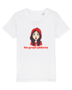 AM GRESIT PADUREA  - SCUFITA ROSIE Tricou mânecă scurtă  Copii Mini Creator