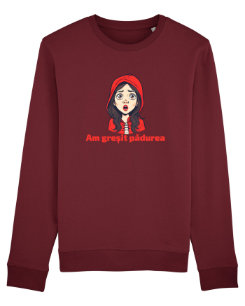 AM GRESIT PADUREA  - SCUFITA ROSIE Burgundy