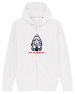 FIX TU LIPSEAI  - SCUFITA ROSIE Hanorac cu fermoar Unisex Connector