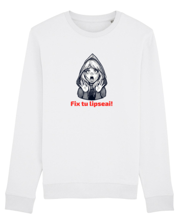 FIX TU LIPSEAI  - SCUFITA ROSIE White