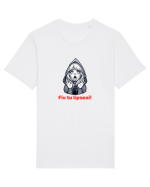 FIX TU LIPSEAI  - SCUFITA ROSIE Tricou mânecă scurtă Unisex Rocker