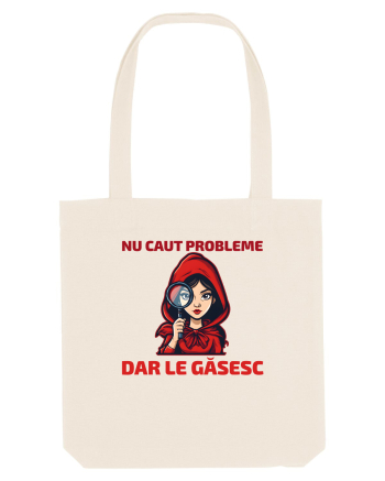 NU CAUT PROBLEME, DAR LE GASESC  - SCUFITA ROSIE Natural