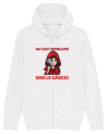 NU CAUT PROBLEME, DAR LE GASESC  - SCUFITA ROSIE White