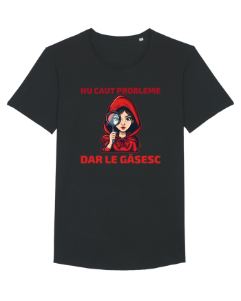 NU CAUT PROBLEME, DAR LE GASESC  - SCUFITA ROSIE Black