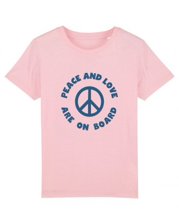 Peace and Love Cotton Pink