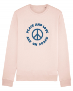 Peace and Love Bluză mânecă lungă Unisex Rise