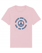 Peace and Love Tricou mânecă scurtă Unisex Rocker