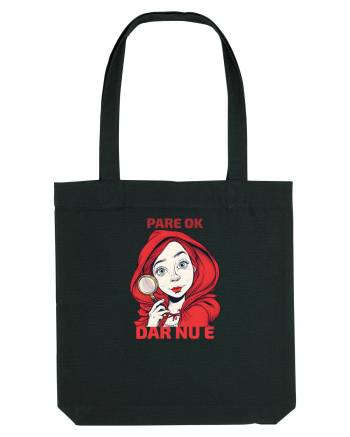 PARE OK, DAR NU E  - SCUFITA ROSIE Black