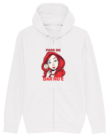 PARE OK, DAR NU E  - SCUFITA ROSIE White